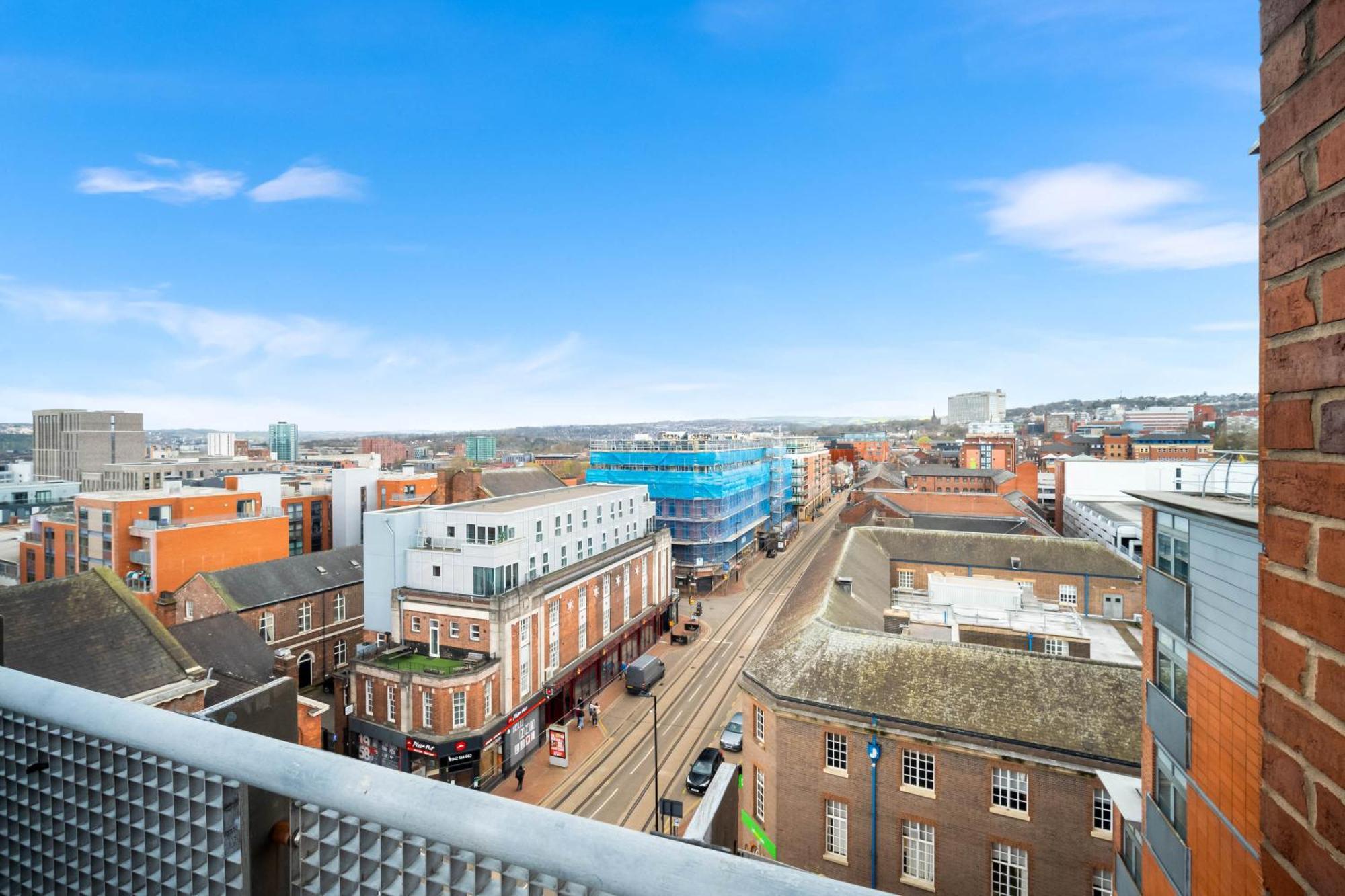 Central Flat Pool Table Balcony Sheffield Exterior foto